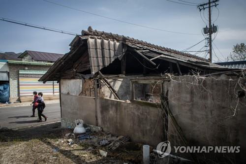 경기 연천군의 한 빈집
