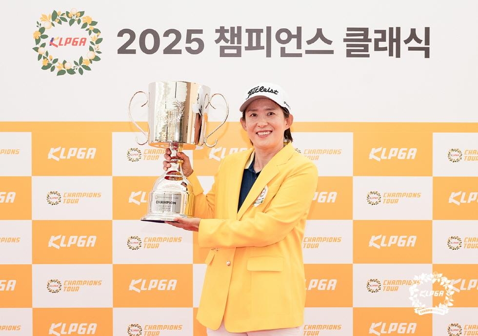 헬스트레이너 출신 우선화, KLPGA 챔피언스 투어 첫 우승