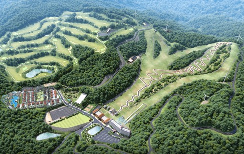 양산 에덴밸리 리조트 전경