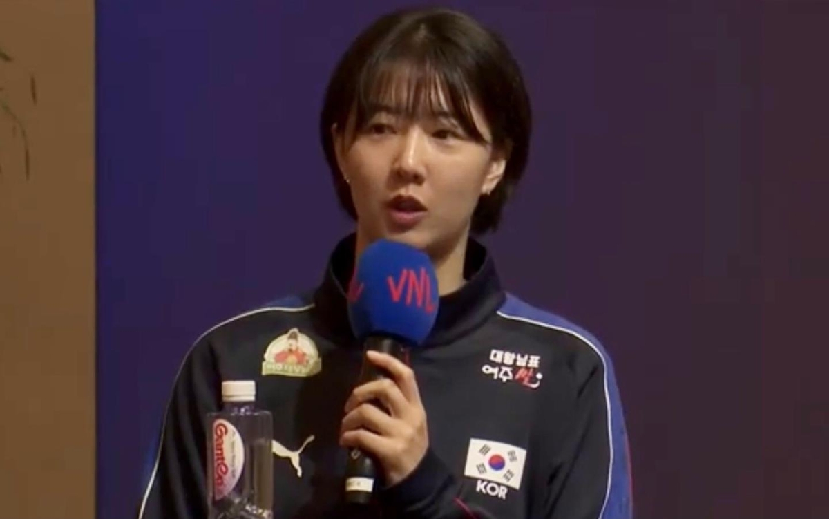 'VNL 출격' 앞둔 강소휘 강등되지 않도록 투지 있게 싸우겠다