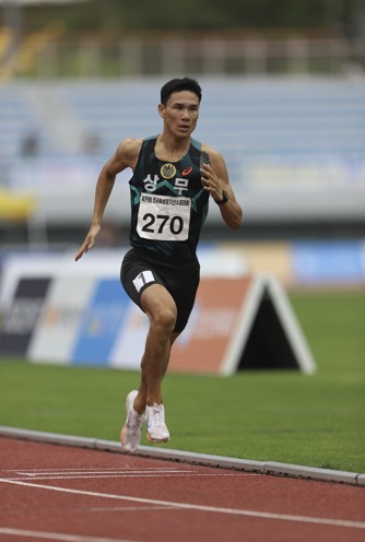 이재웅, 전국육상선수권 남자 1,500ｍ 우승