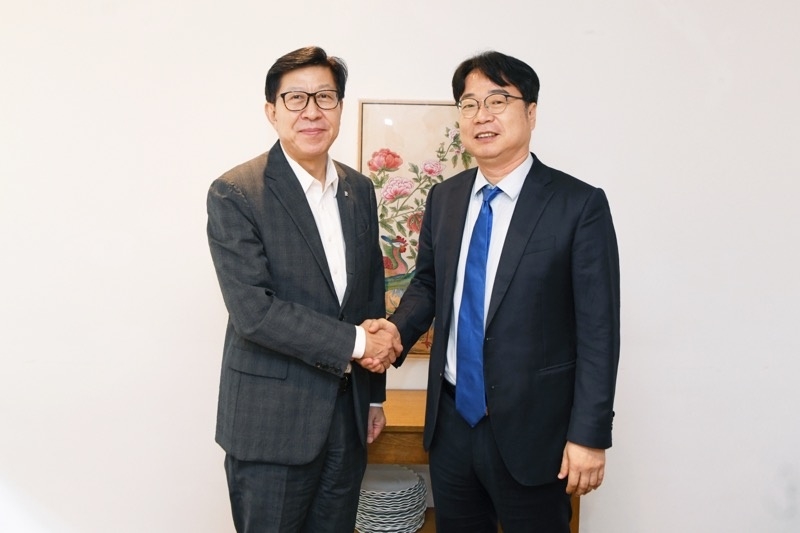 박형준·이재성, 해수부 부산 이전 등 현안 해결 공동 …