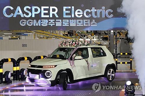 GGM 캐스퍼 전기차, 출시 반년 만에 유럽 판매 1만대 돌파