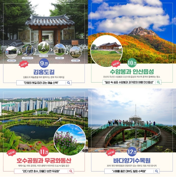 [안산소식] 김홍도길 등 관광명소 '안산12경' 선정