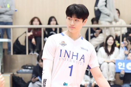 남자배구 U대회 남자 대표팀에 뽑힌 인하대의 윤경