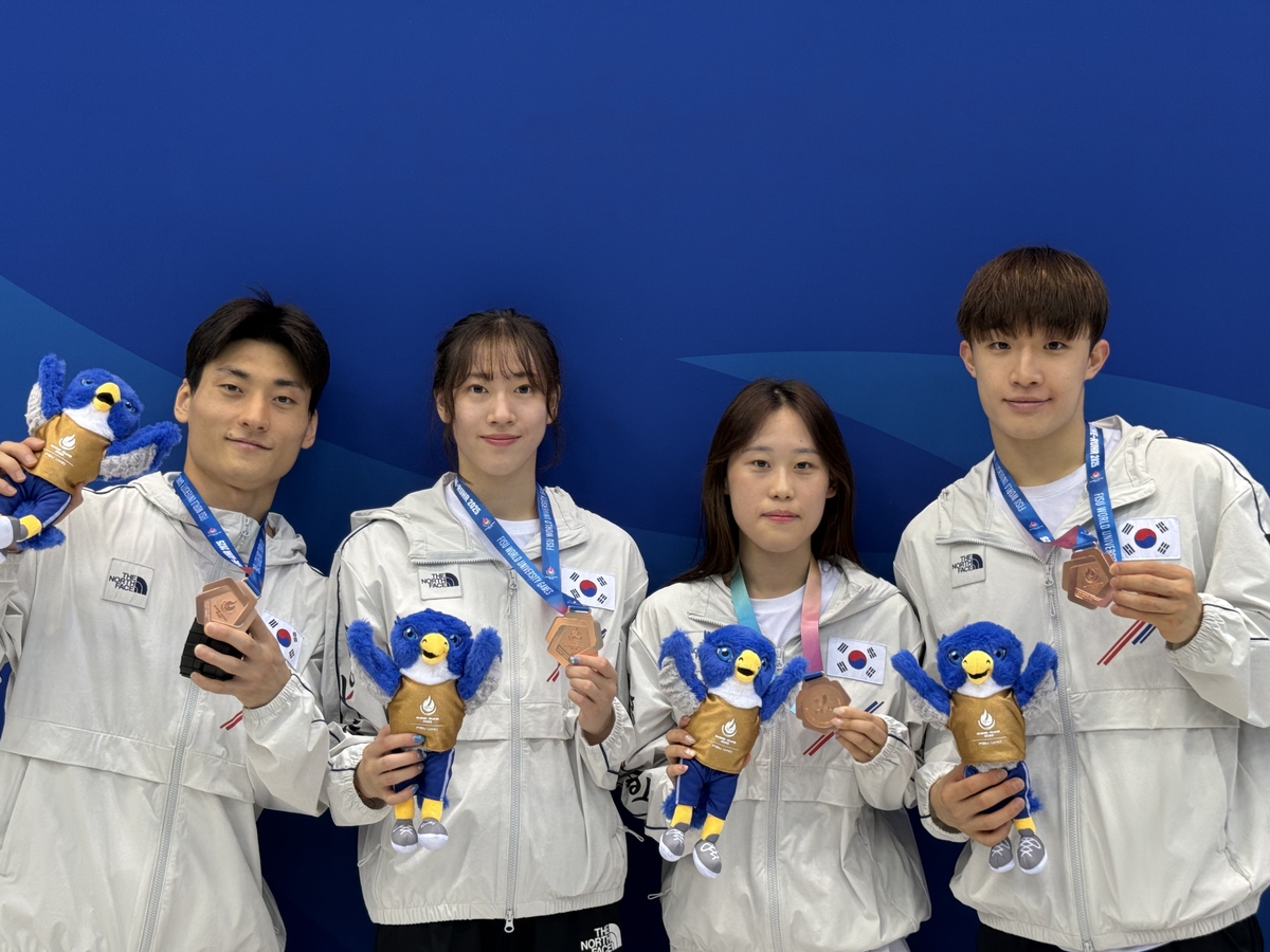 김영택 앞세운 한국 다이빙, 하계U대회서 동메달 2개 …