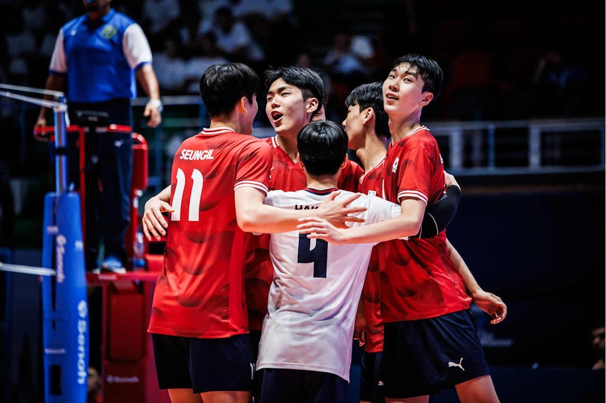 한국 U-19 남자배구, 세계선수권서 콜롬비아 3-0 완파…2연승