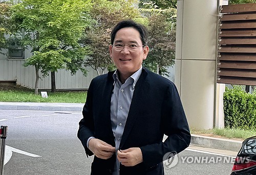 미국으로 출국하는 이재용 삼성전자 회장