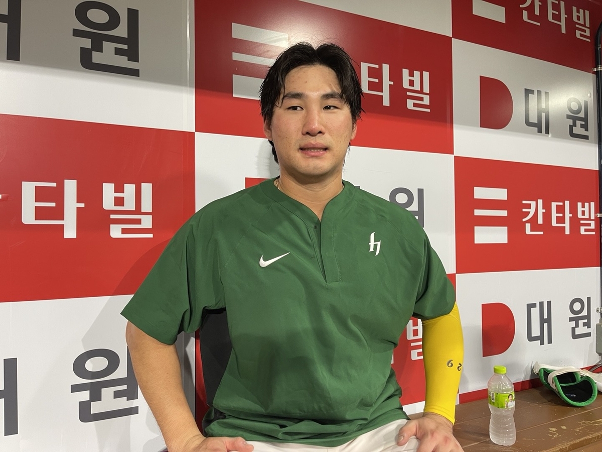김택연 두들겨 끝낸 키움 임지열 "속으로 