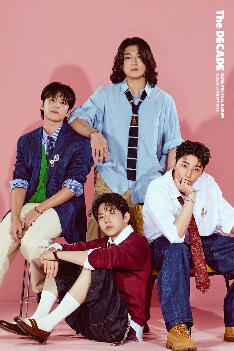 데이식스 4집 흥행 시동…더블 타이틀곡 차트 상위권 안착