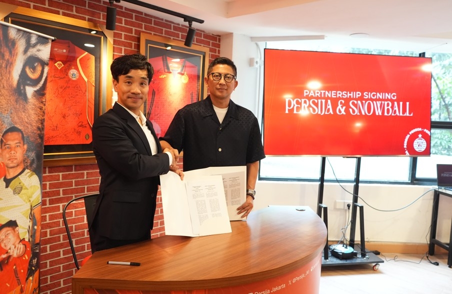 스노볼, 인도네시아 페르시자 자카르타와 파트너십 계약
