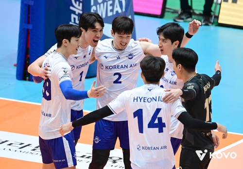 대한항공, 3년 만에 프로배구 컵대회 우승…남자부 최다 6번째(종합)