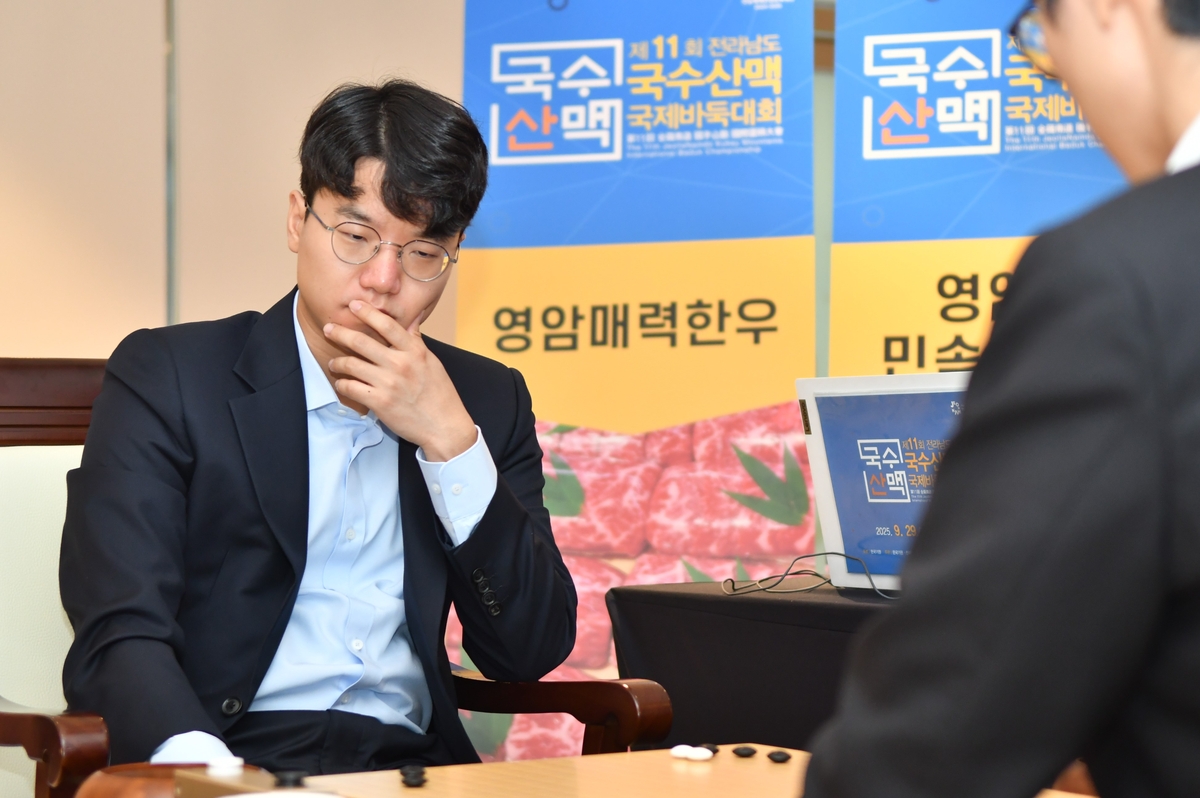 안성준, 국수산맥 결승 진출…왕싱하오 상대로 첫 우승 도전