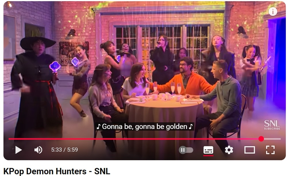 '케데헌' 헌트릭스 가수 3인, SNL 등 美 인기방송 잇단 출연