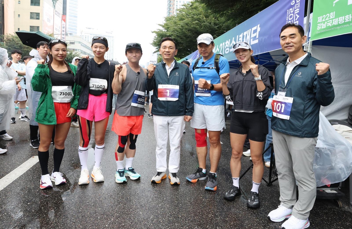 강남구, 마라톤 도전 예능 '런포유' 제작 지원