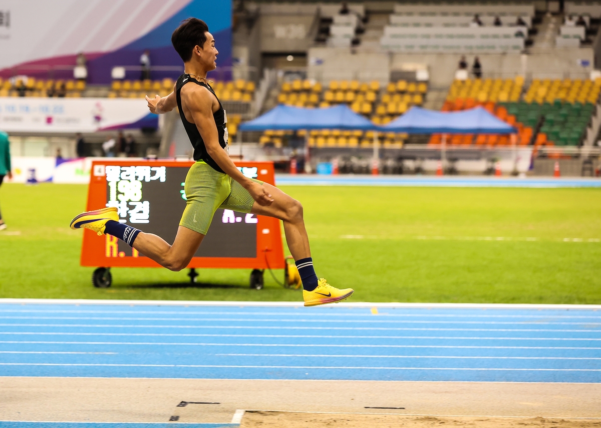 강원 학생 선수단, 전국체전서 맹활약…메달 110개 획득