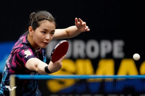 탁구 세계 36위 김나영, 세계 4위 콰이만 제압 '테이블 반란'