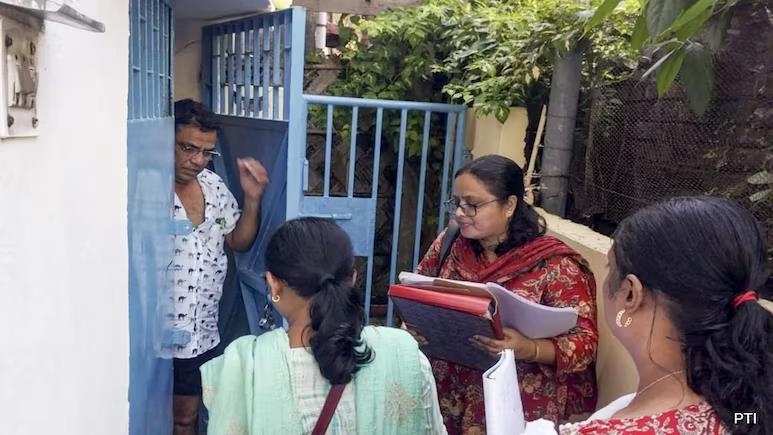 인도 웨스트벵골주 유권자 갱신작업