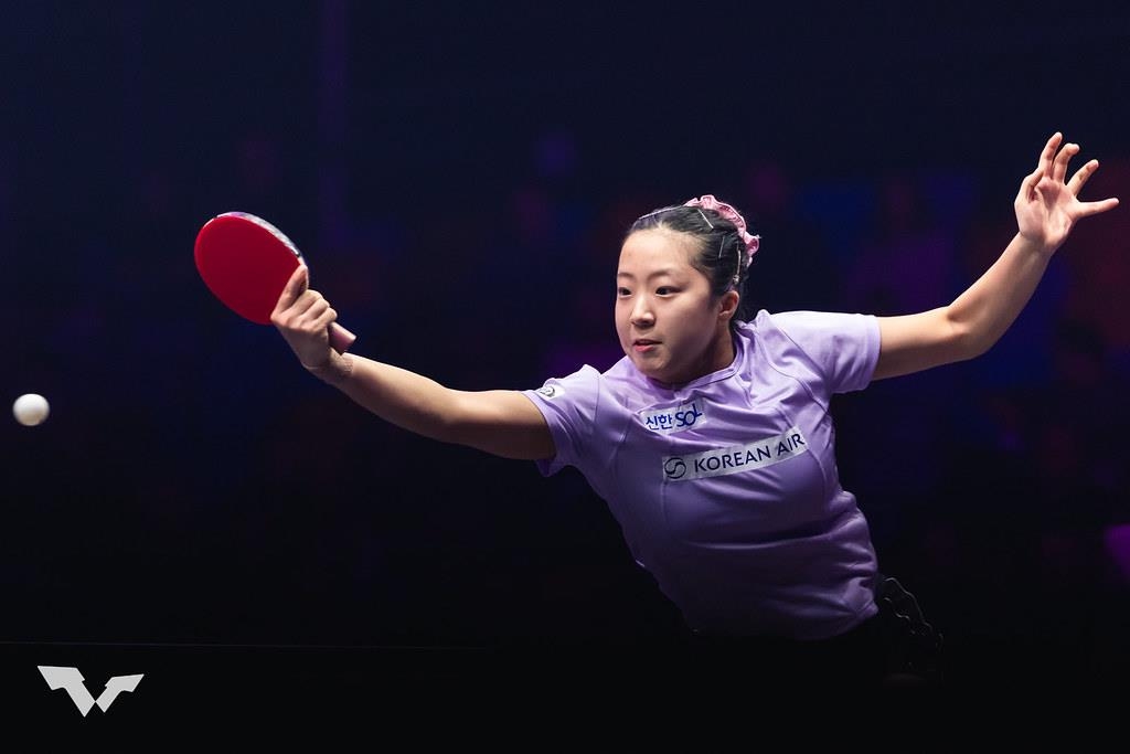 탁구 신유빈·이상수, WTT 챔피언스 프랑크푸르트 동반 4강행