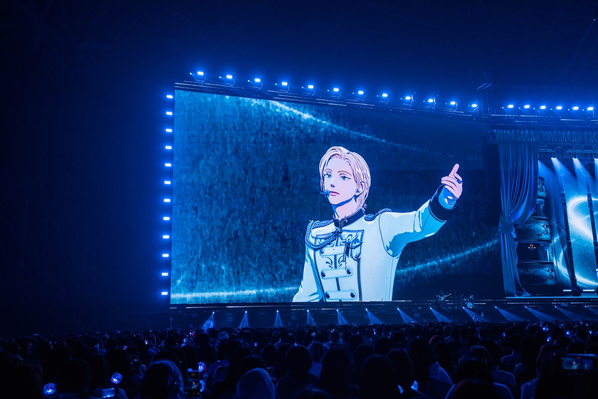 가상 아이돌 플레이브 공연사진