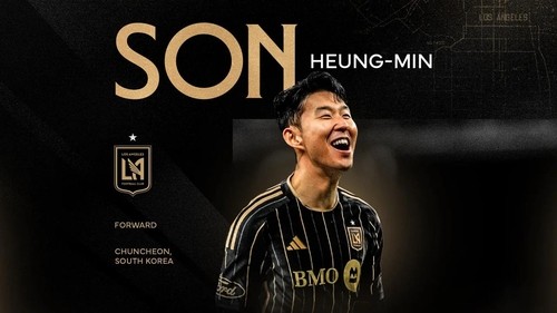 La superestrella surcoreana del fútbol Son Heung-min ficha para el LAFC