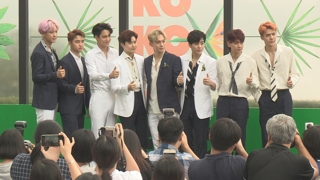 ＥＸＯ　韓国でアルバム販売１千万枚突破（１１月１２日）