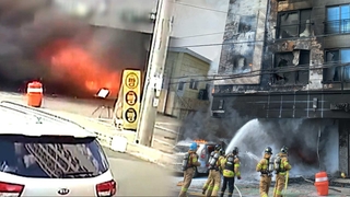 부산 오피스텔 용접 작업 중 화재…소방관 등 21명 부상