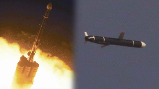 북한, 순항미사일 2발 발사…"상당시간 내륙 비행"
