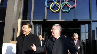 시진핑, 바흐 IOC위원장 회동…"안전한 올림픽 전세계에"