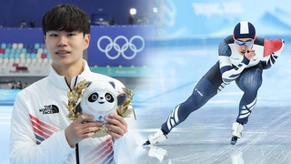 韓国が北京五輪初メダル　スピードスケートで銅（２月９日）