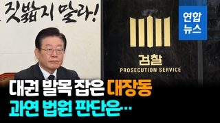 '대장동 비리 의혹' 이재명 기소…"쇼 벌이다 답대로 기소"