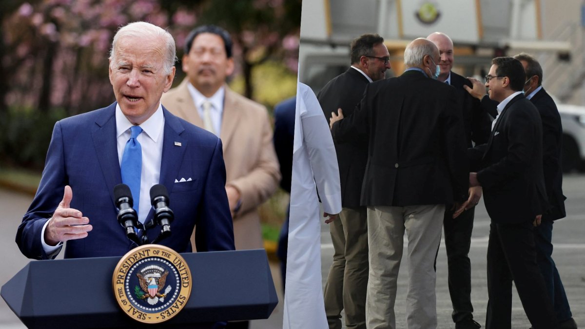 Biden agradece a Corea del Sur y otros países por ayudar en el regreso de Irán de los detenidos estadounidenses