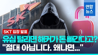 [영상] 해커가 돈 빼낼 가능성? SKT "절대 없다" 하는데…