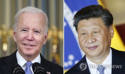 백악관 "바이든, 15일 회담서 시진핑에 우려 솔직히 전할것"(종합)