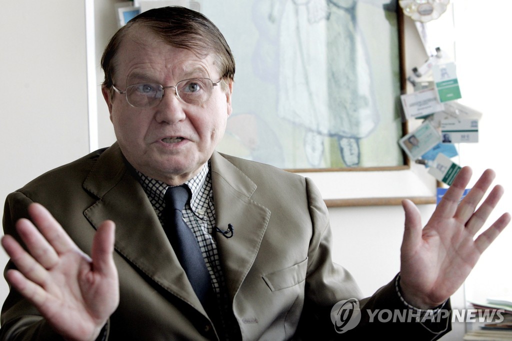 프랑스 과학자 뤼크 몽타니에 