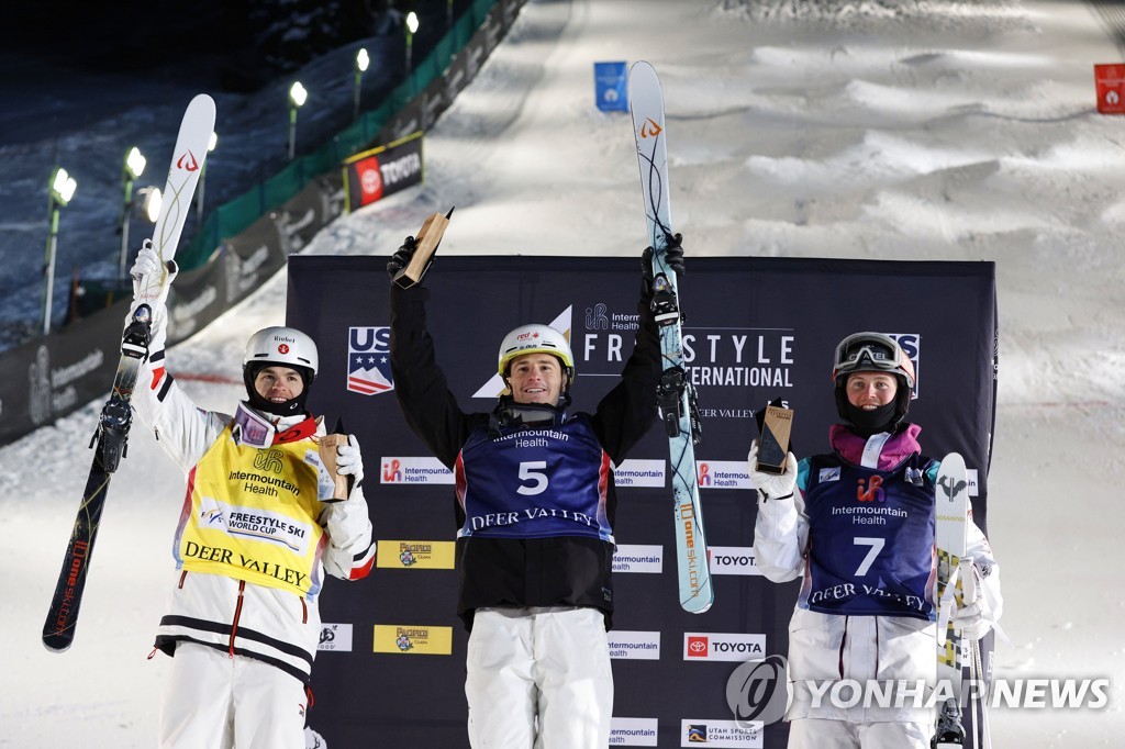 WCup Freestlyle Moguls Skiing