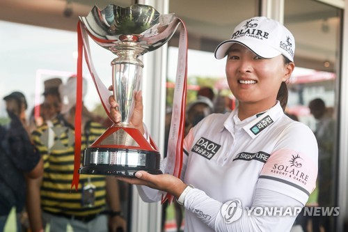 고진영, LPGA 투어 HSBC 월드챔피언십 2연패…투어 통산 14승째(종합2보)