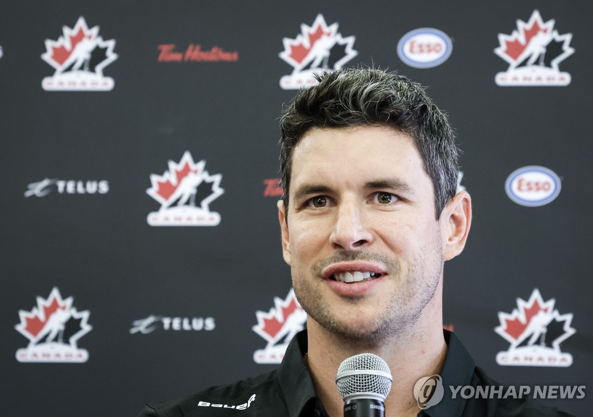 캐나다 아이스하키 스타 시드니 크로스비