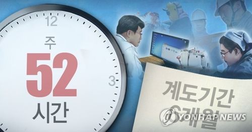 노동부 "주 52시간 계도기간 연장 여부, 연말까지 입장 발표"