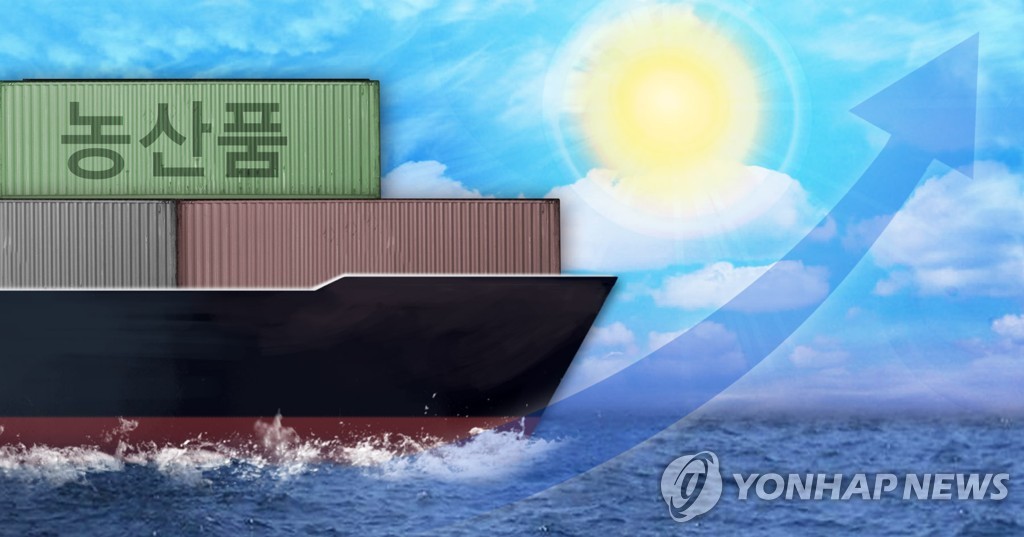 S. Korea's agricultural exports up 7 pct through Nov.: data