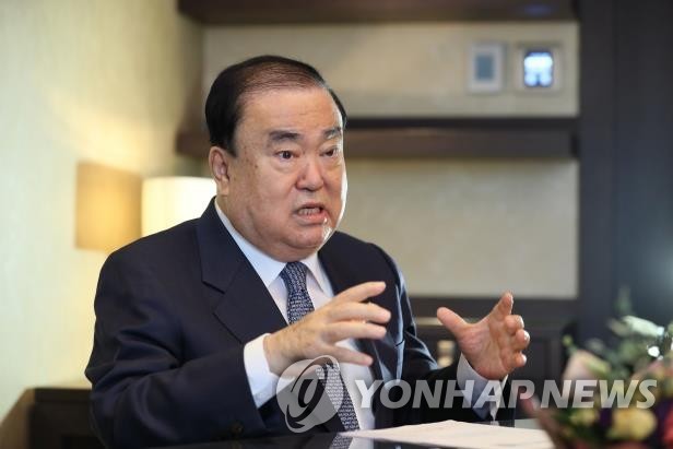 韓国国会議長「法案は日本の謝罪が前提」　首脳会談で再確認を　