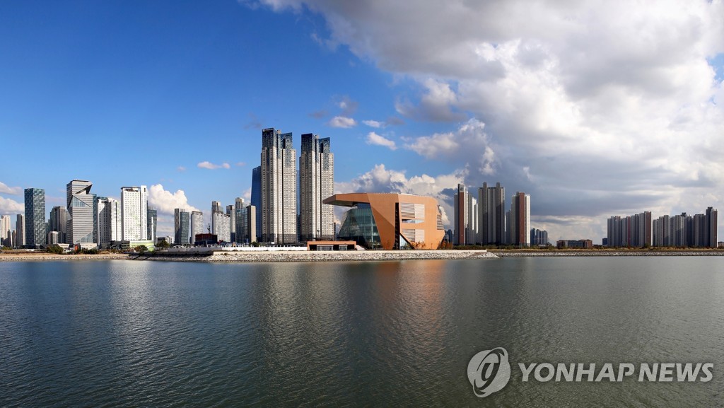 인천 송도국제도시 전경