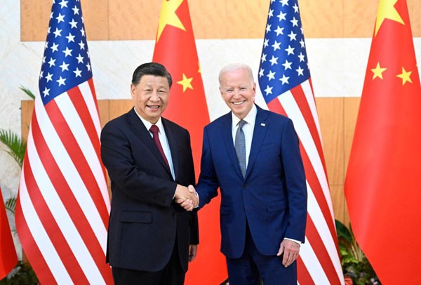 조 바이든 미국 대통령과 시진핑 중국 국가 주석