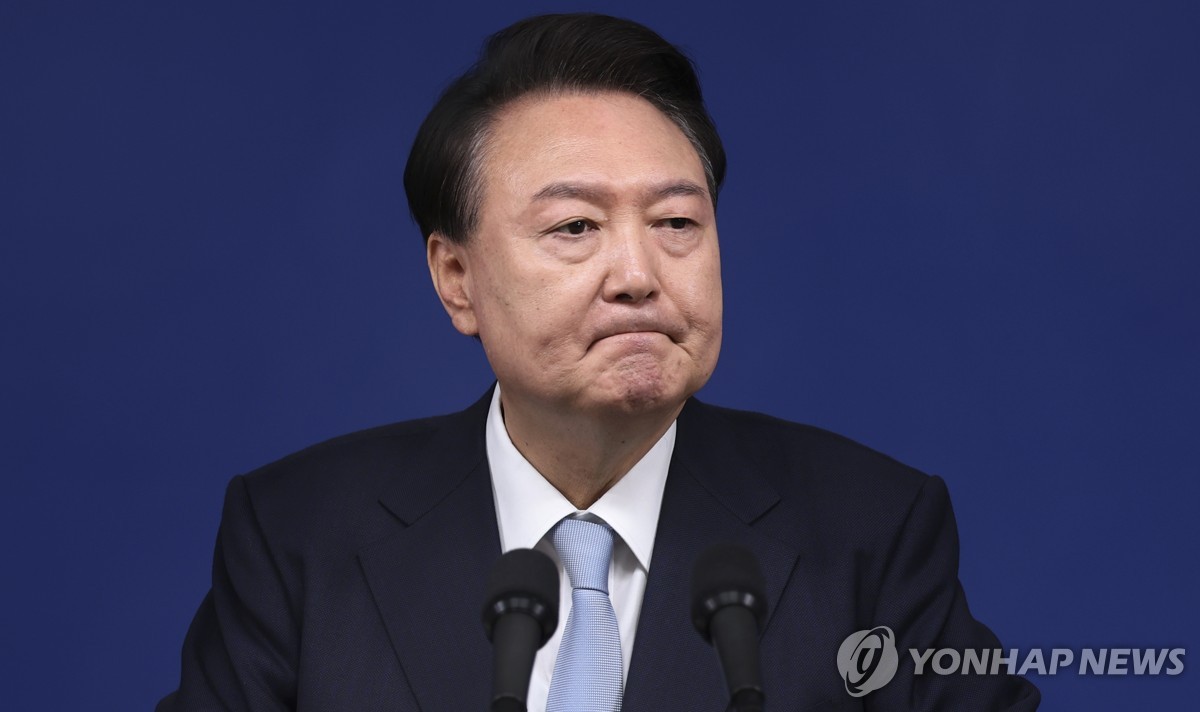 Başkan Yoon Suk Yeol (Yonhap)