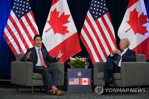 캐나다 총리, 올해만 두번째 코로나 확진…바이든 만난 직후