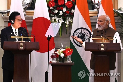 '인도·일본 정상회담'…에너지·식량 등 안보 논의하는 각국 총리