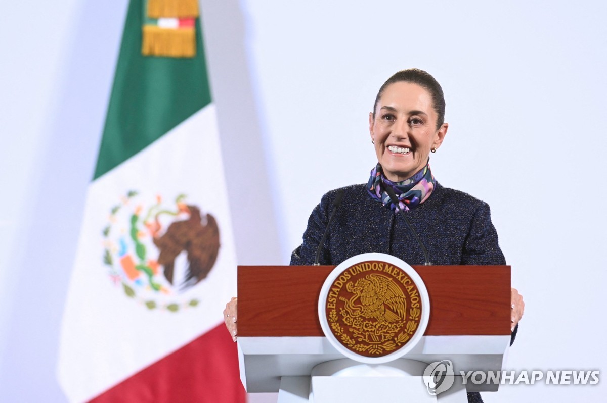 Mexican president holds regular press conference