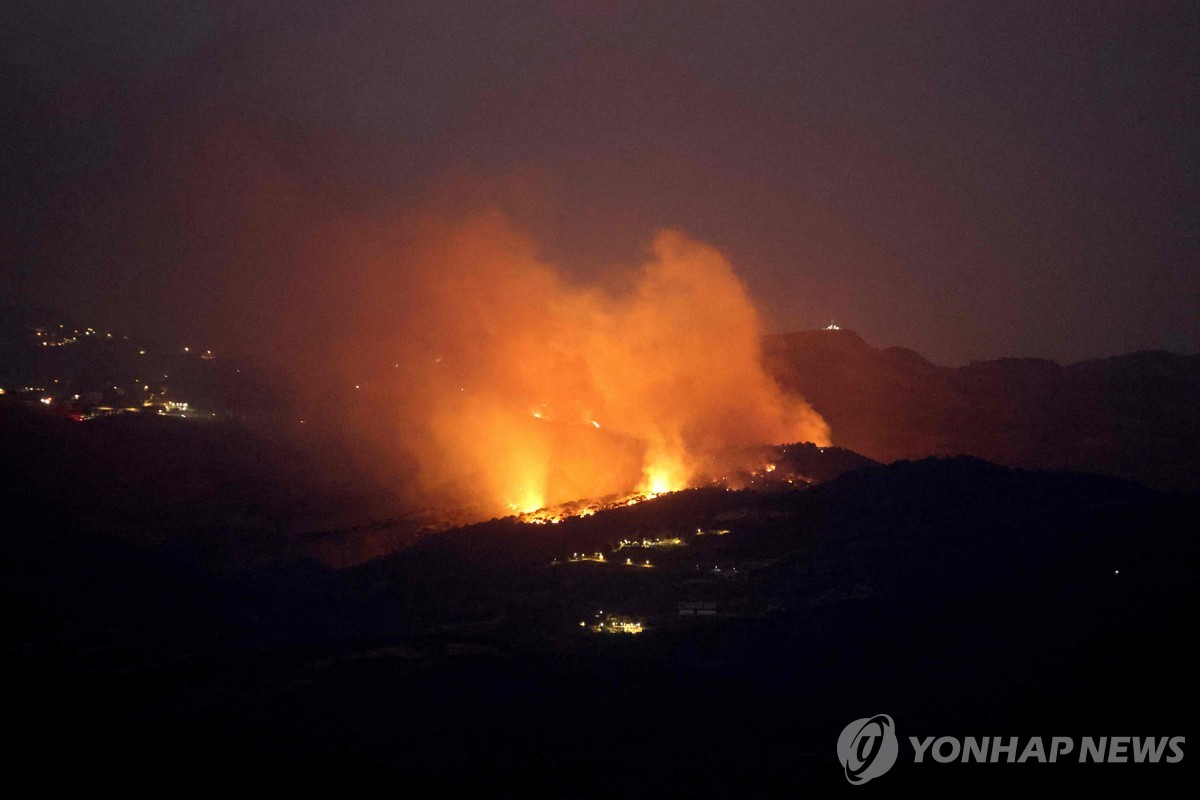 이스라엘, 레바논 공습