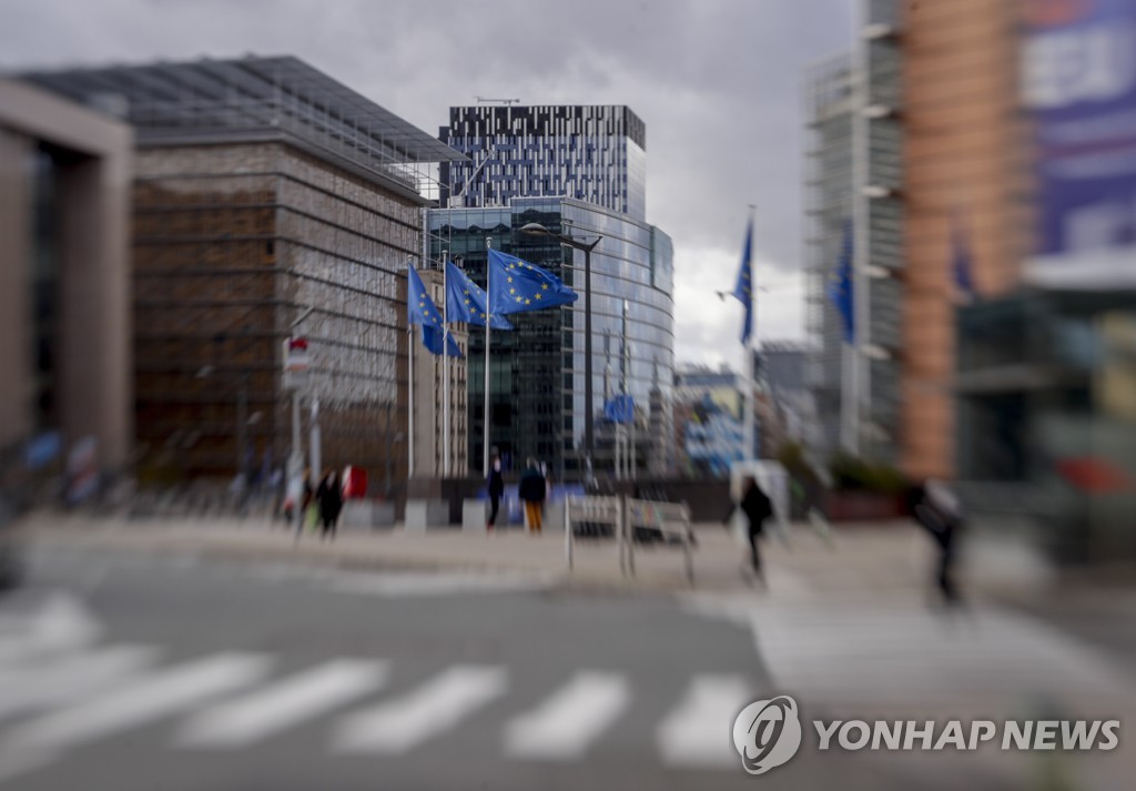 벨기에 브뤼셀에 있는 유럽연합(EU) 집행위원회 본부 건물 [EPA=연합뉴스 자료사진]