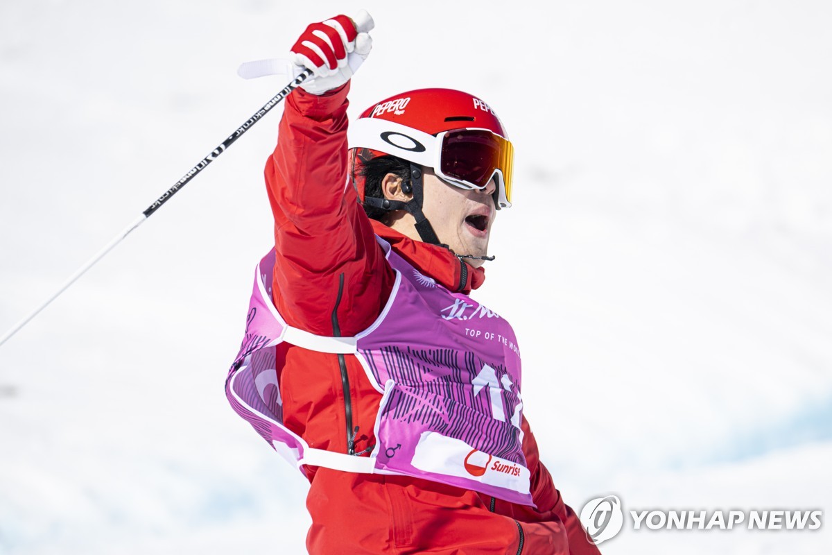 정대윤, 핀란드 모굴 월드컵서 이틀간 5위·8위 선전